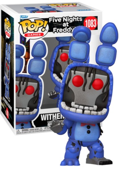 FUNKO POP! GAMES: #1083 FIVE NIGHTS AT FREDDY'S - WITHERED BONNIE  VINYL FIGURE
