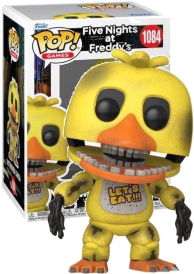 FUNKO POP! GAMES: #1084 FIVE NIGHTS AT FREDDY'S - WITHERED CHICA  VINYL FIGURE