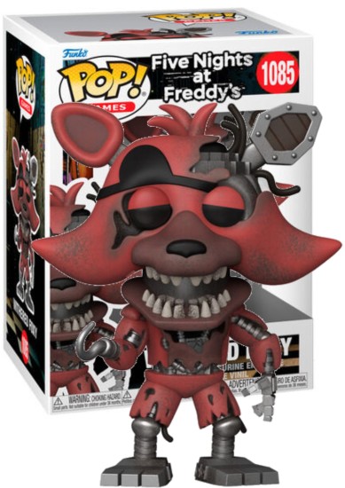 FUNKO POP! GAMES: #1085 FIVE NIGHTS AT FREDDY'S - WITHERED FOXY  VINYL FIGURE