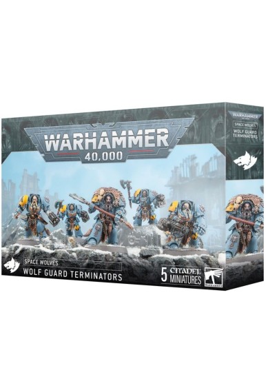 Warhammer 40,000 - SPACE WOLVES: WOLF GUARD TERMINATORS