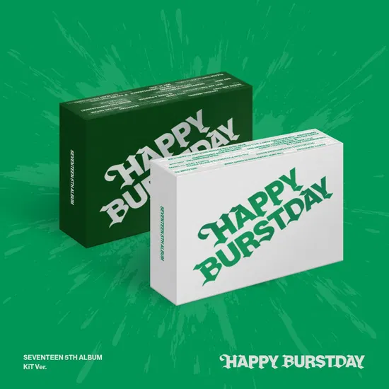 SEVENTEEN 5th Album – HAPPY BURSTDAY (KiT Ver.) Random