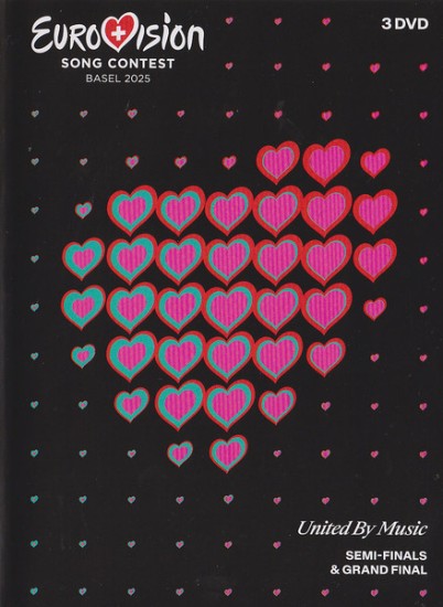 Various – Eurovision Song Contest Basel 2025 (3 x DVD, Compilation, Stereo)
