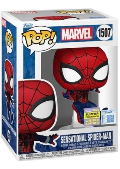 FUNKO POP! MARVEL #1507 SPIDER-MAN - SENSATIONAL SPIDER-MAN LIM.EDITION