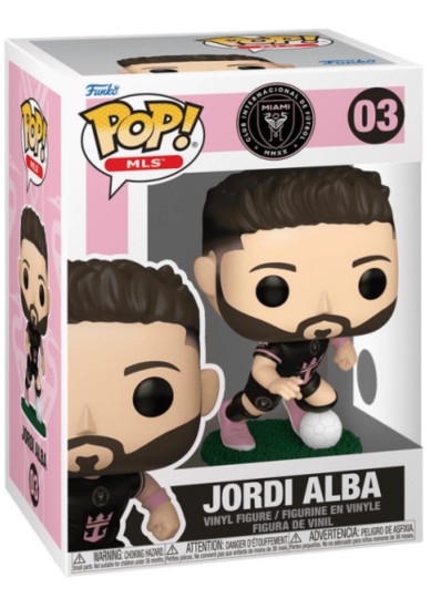FUNKO POP! MLS #03 - INTER MIAMI - JORDI ALBA