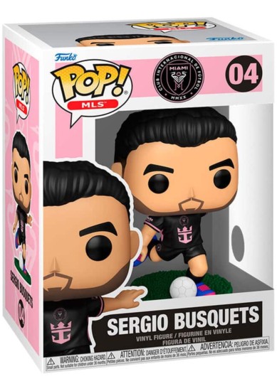 FUNKO POP! MLS #04 - INTER MIAMI - SERGIO BUSQUETS