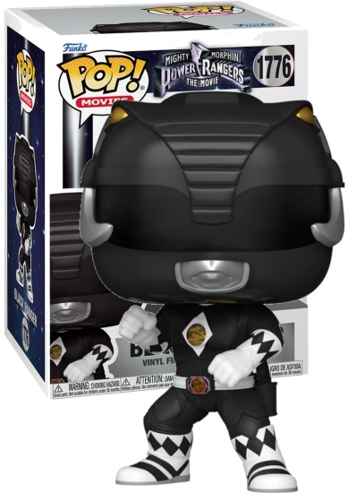FUNKO POP! MOVIES #1776 - POWER RANGERS - BLACK RANGER