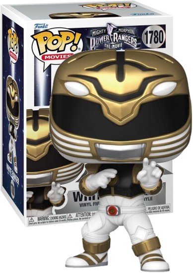 FUNKO POP! MOVIES #1780 - POWER RAGNERS - WHITE RANGER