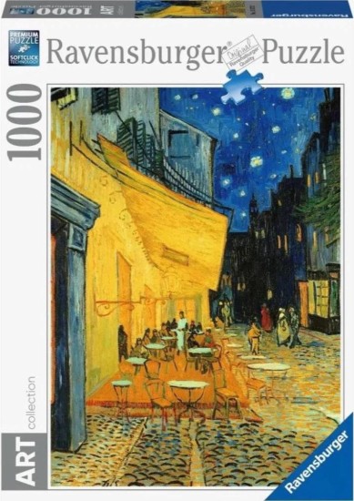 RAVENSBURGER PUZZLE ART COLLECTION: VAN GOGH - CAFE TERRACE (1000PCS)