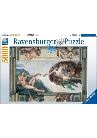 RAVENSBURGER PUZZLE: MICHELANGELO CREATION OF ADAM (5000PCS)