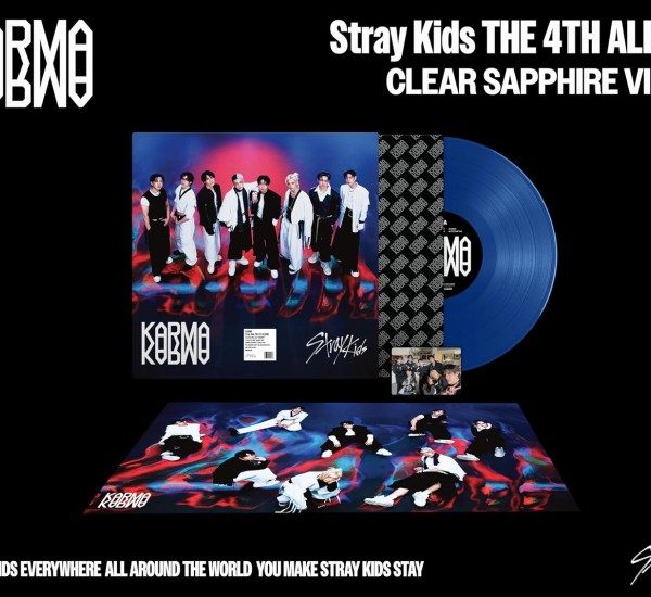 Stray Kids The 4th Album – KARMA (Vinyl, LP, Album, Clear [Sapphire])
