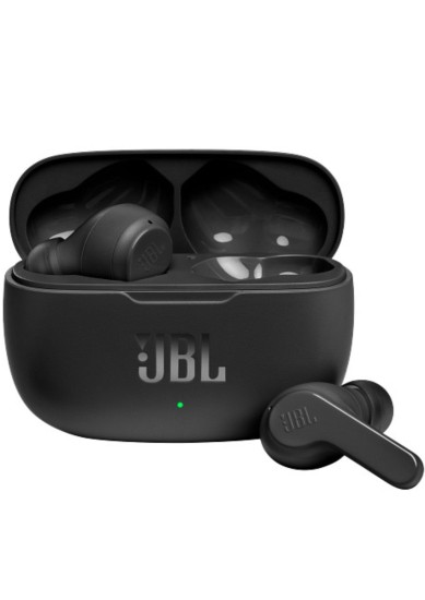 JBL WAVE 200 TWS WIRELESS BLUETOOTH EARBUDS BLACK