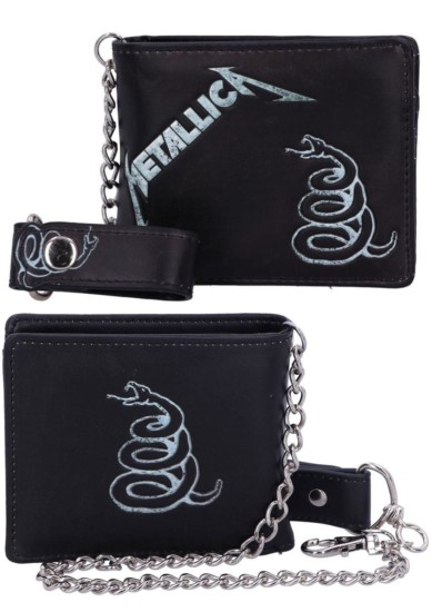 NEMESIS NOW: METALLICA - BLACK ALBUM WALLET (9.3CM)