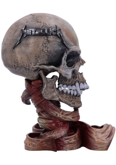 NEMESIS NOW: METALLICA - PUSHEAD SKULL FIGURE(23.5CM)