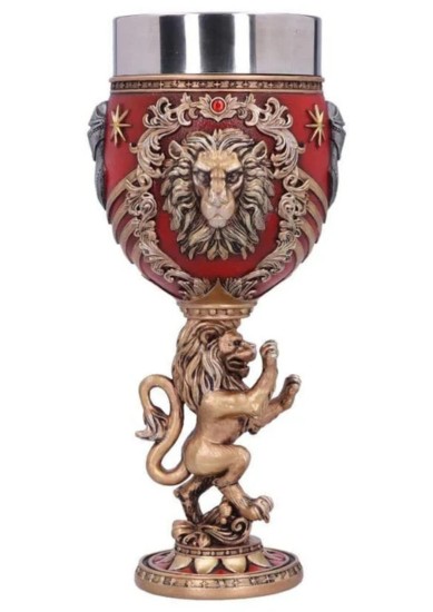 NEMESIS NOW: HARRY POTTER - GRYFFINDOR HOGWARTS HOUSE GOBLET (19.5CM)