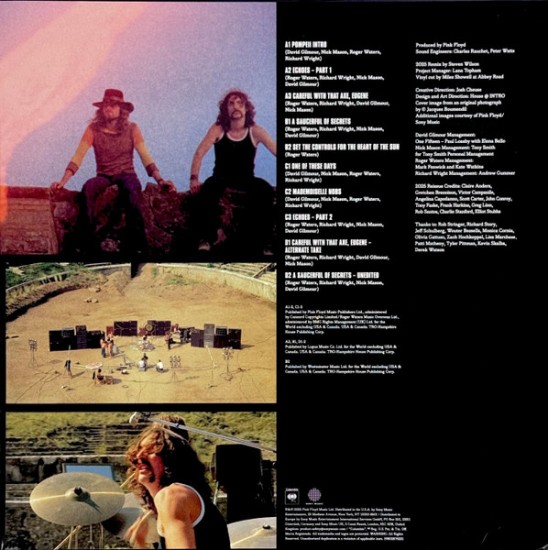 Pink Floyd – Pink Floyd At Pompeii MCMLXXII (2 x Vinyl, LP, Album, Stereo, Gatefold, 180g) - Image 2