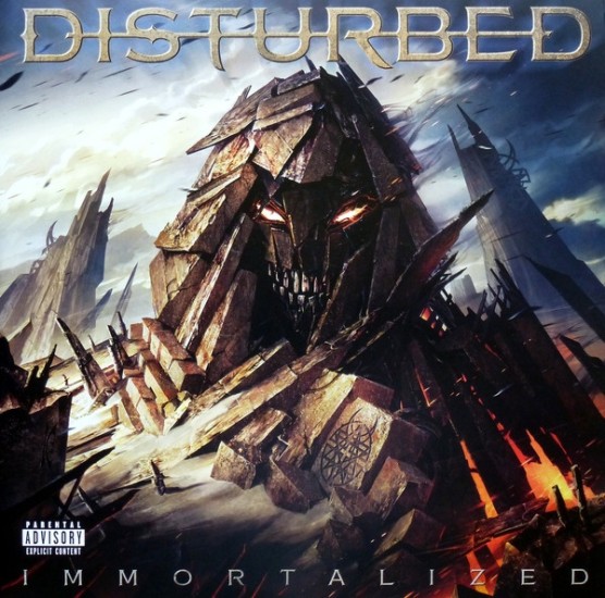 Disturbed – Immortalized (Vinyl, LP Vinyl, LP, Single Sided, Etched All Media, Album)