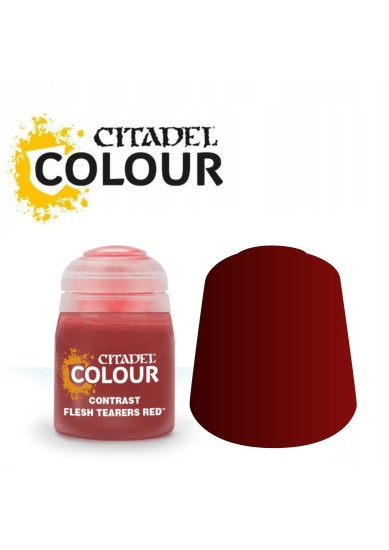 CITADEL COLOUR CONTRAST: FLESH TEARERS RED (18ML)