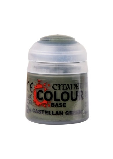CITADEL COLOUR BASE: CASTELLAN GREEN (12 ML)