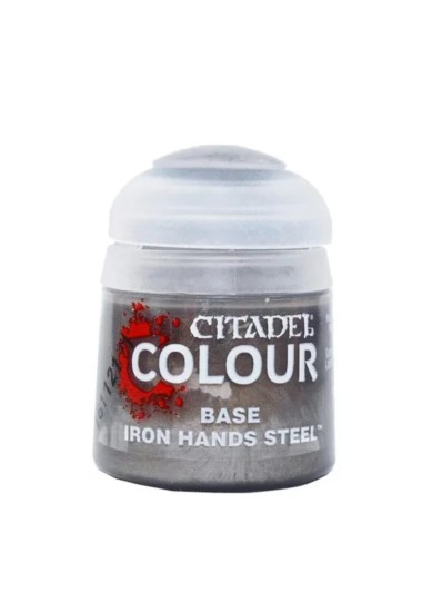 CITADEL COLOUR BASE: IRON HANDS STEEL (12 ML)