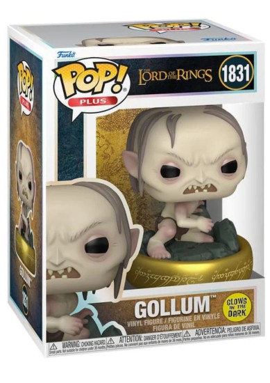 FUNKO POP! PLUS: #1831THE LORD OF THE RINGS - GOLLUM (GLOWS IN THE DARK)  VINYL FIGURE
