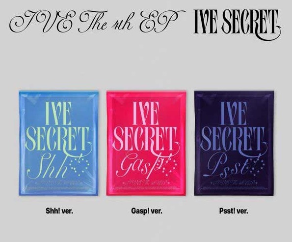 IVE THE 4th EP – IVE SECRET (3 Version Set) Random