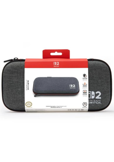 POWER A SLIM CASE DARK HEATHER GREY (SWITCH 2)