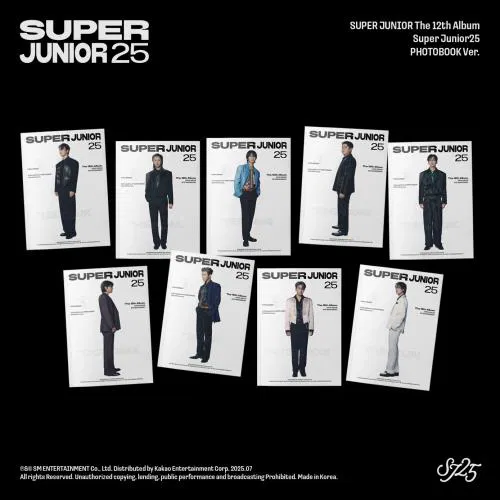 Super Junior The 12th Album – Super Junior25 (PHOTOBOOK Ver.) (Random)
