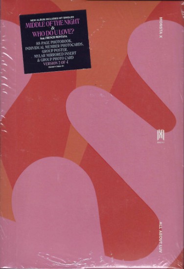 Monsta X – All About Luv Version II (CD, Album, Photobook)