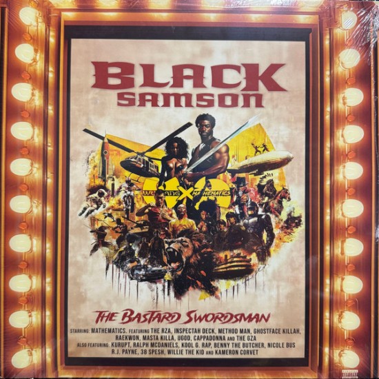Wu-Tang X Mathematics – Black Samson, The Bastard Swordsman (Vinyl, LP, Album, Stereo)