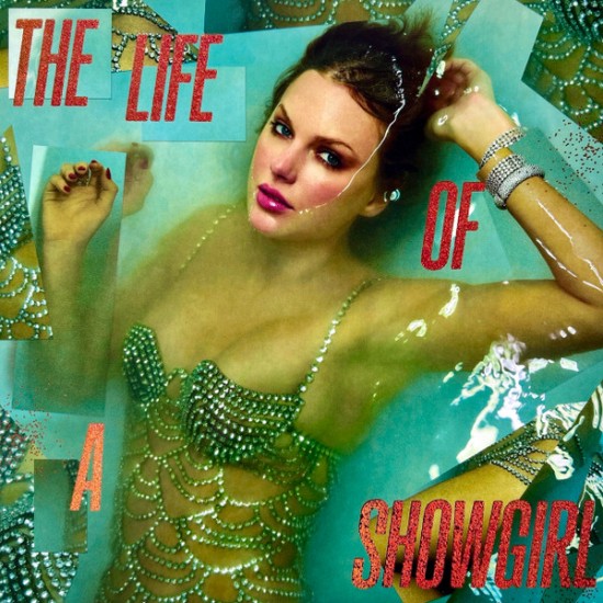 Taylor Swift – The Life Of A Showgirl (Vinyl, LP, Album, Orange Translucent With Gold Glitter)