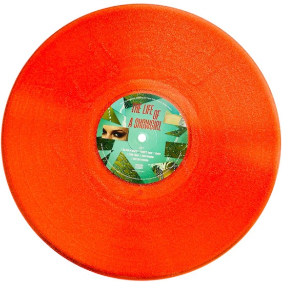 Taylor Swift – The Life Of A Showgirl (Vinyl, LP, Album, Orange Translucent With Gold Glitter) - Image 3