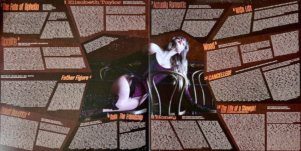 Taylor Swift – The Life Of A Showgirl (Vinyl, LP, Album, Orange Translucent With Gold Glitter) - Image 2