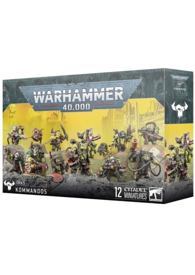 WARHAMMER 40.000 - ORKS - KOMMANDOS (12 CITADEL MINIATURES)