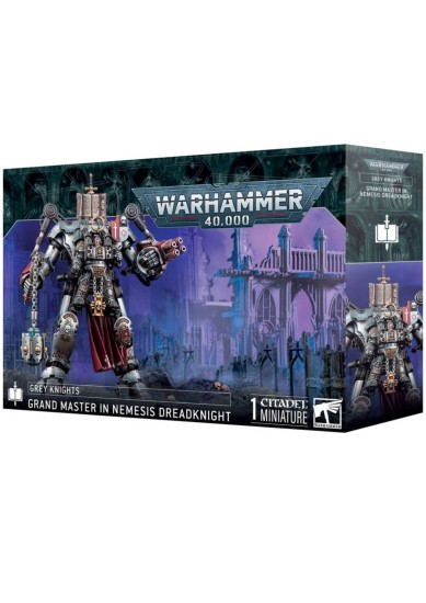 WARHAMMER 40.000 - GREY KNIGHTS - GRAND MASTER IN NEMESIS DREADKNIGHT (1 CITADEL MINIATURE)