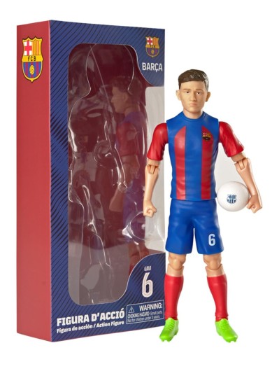 BANBO TOYS: FC BARCELONA SOCCER - GAVI ACTION FIGURE (20CM)