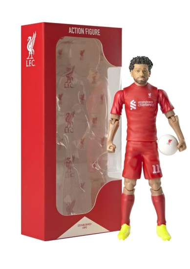 BANBO TOYS: LIVERPOOL SOCCER - MOHAMED SALAH ACTION FIGURE (20CM)