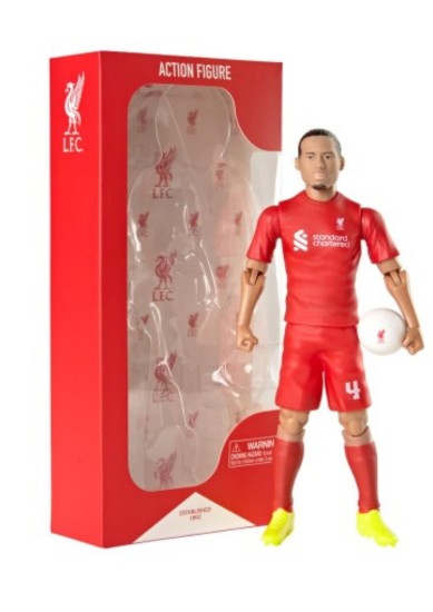 BANBO TOYS: LIVERPOOL SOCCER - VIRGIL VAN DIJK ACTION FIGURE (20CM)