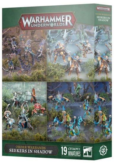 WARHAMMER - UNDERWORLDS - ORDER WARBANDS - SEEKERS IN SHADOW (19 CITADEL MINIATURES)