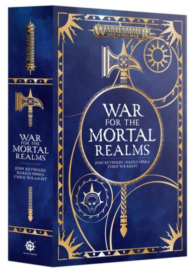 BLACK LIBRARY - AGE OF SIGMAR WAR FOR THE MORTAL REALMS (BOOK)