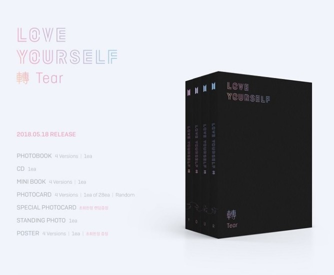 BTS – Love Yourself 轉 ‘Tear’ (Random) - Image 2