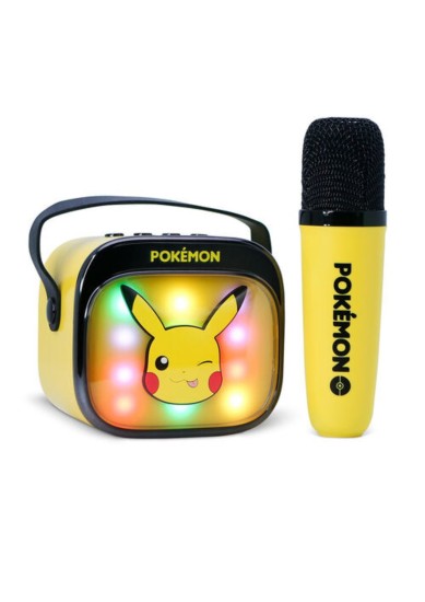 OTL - PIKACHU POPSING LED LIGHT UP WIRELESS KARAOKE SPEAKER WITH MICROPHONE