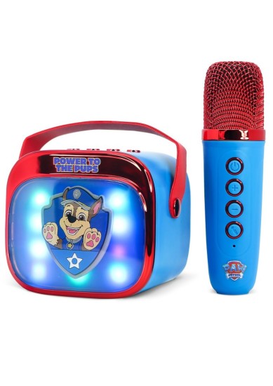 OTL - PAW PATROL CHASE POPSING LED LIGHT UP WIRELESS KARAOKE SPEAKER WITH MICROPHONE