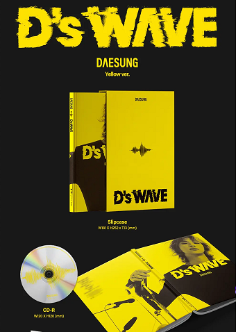DAESUNG (BIG BANG) 1st Mini Album – D’s WAVE (Yellow Ver.)
