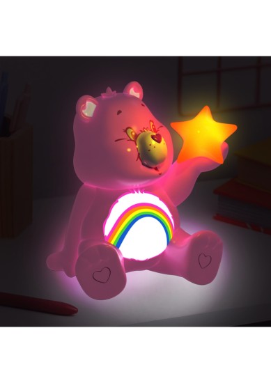 PALADONE GLO BUDDIES: CARE BEARS - CHEER BEAR