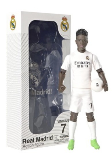 BANBO TOYS: REAL MADRID SOCCER - VINICIUS JUNIOR ACTION FIGURE (20CM)
