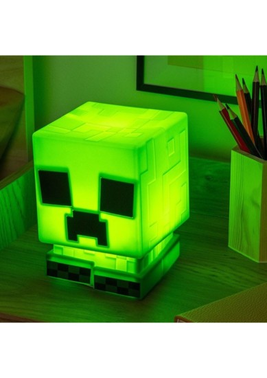PALADONE SQUISHYGLO: MINECRAFT - CREEPER SILICONE LIGHT RECHARGEABLE