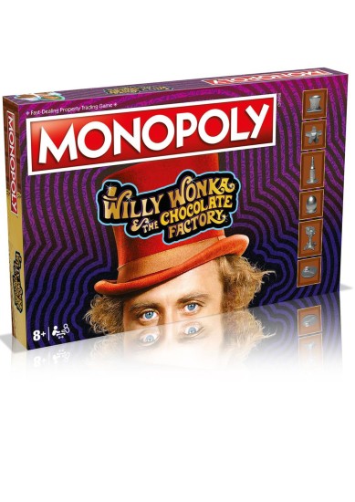 WINNING MOVES: MONOPOLY - WILLY WONKA AND THE CHOCOLATE FACTORY (ENGLISH LANGUAGE)