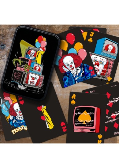 PALADONE: IT - PENNYWISE PLAYING CARDS IN A TIN