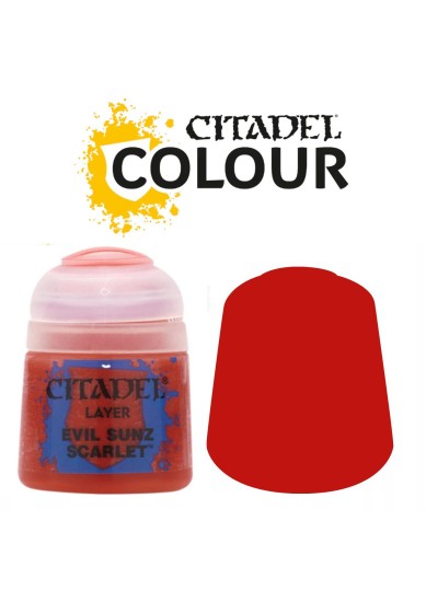 CITADEL COLOUR - EVIL SUNZ SCARLET (LAYER) (12ML)