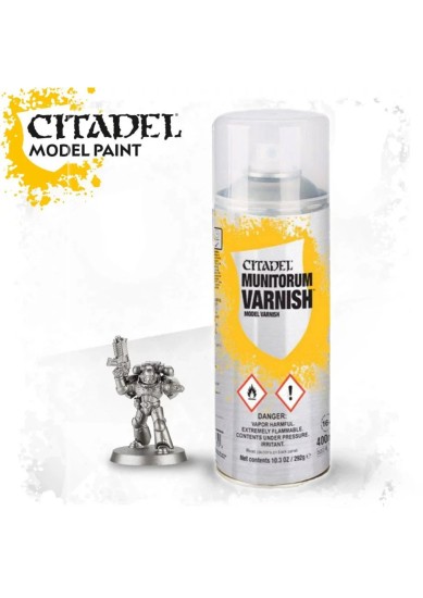 CITADEL SPRAY - COLOUR MUNITORUM VARNISH